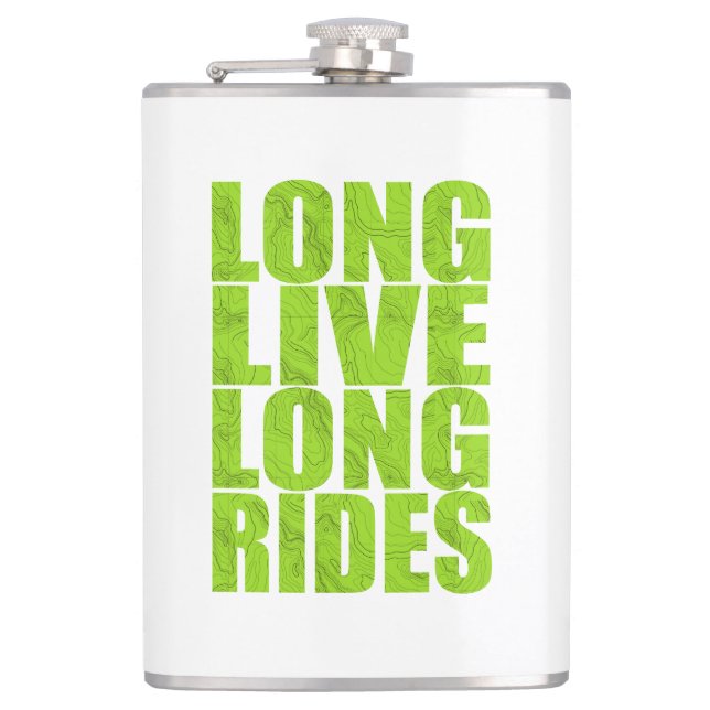 Flasques Long Live Long Rides (Topo) (Devant)