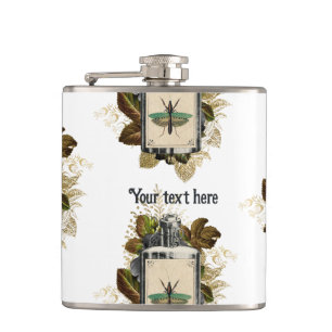 Flasques Lotion de poison floral Halloween gothique