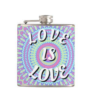 Flasques Love Is Love Fierté