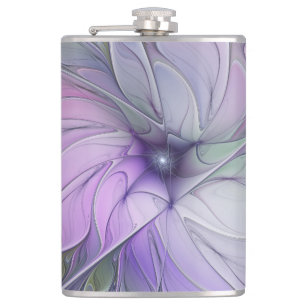 Flasques Magnifique beauté moderne abstraite fleur d'art fr