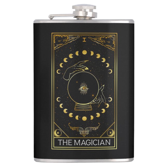Flasques Major Arcana The Magician Tarot Card (Devant)