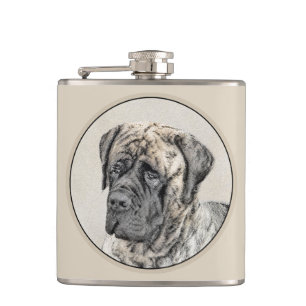 Flasques Mastiff anglais (Brindle) Peinture - Chien Art