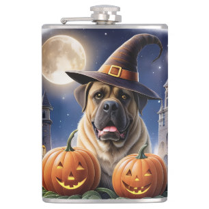 Flasques Mastiff Dogue anglais Halloween