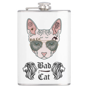 Flasques Mauvais chat