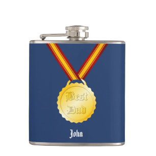 Flasques Médaille du meilleur papa Fête des pères