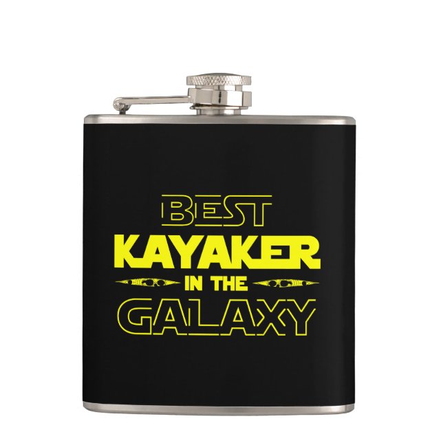 Flasques Meilleur Kayaker Dans La Galaxie (Devant)