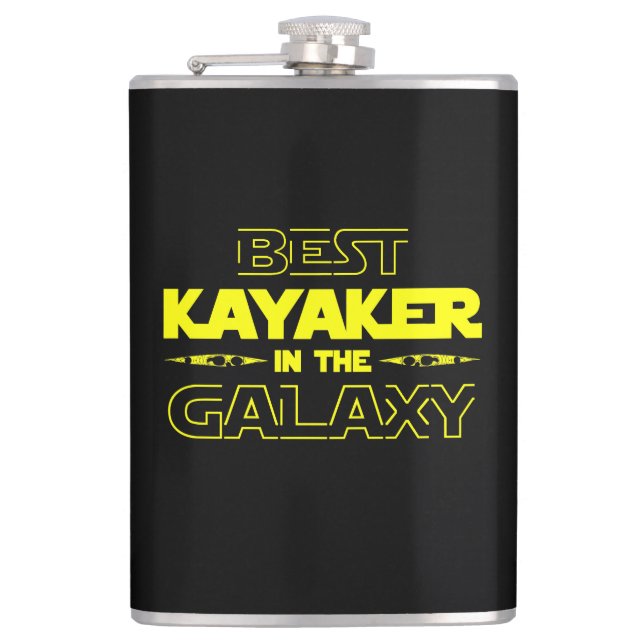 Flasques Meilleur Kayaker Dans La Galaxie (Devant)