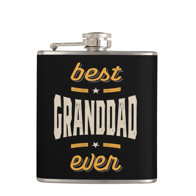 Flasques Meilleure Fête des pères cadeau de grand-père jama (Devant)