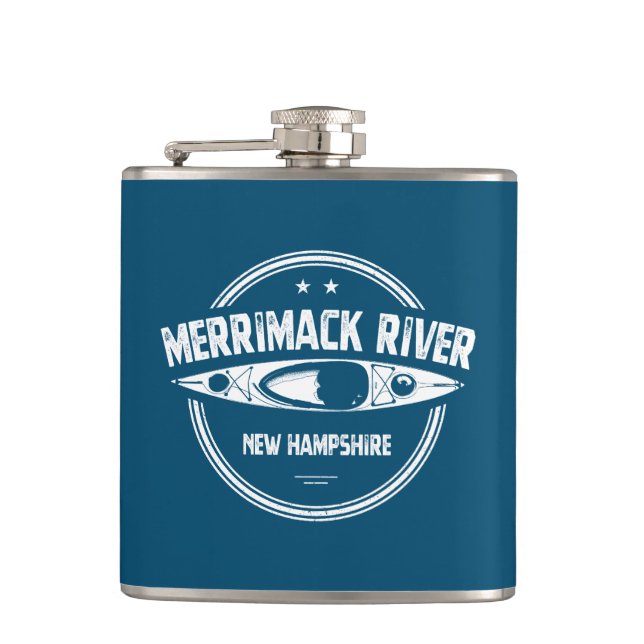 Flasques Merrimack River New Hampshire Kayak (Devant)