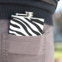 Modèle Zèbre Noir & Blanc Safari enveloppé