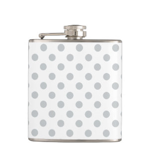 Flasques Modifier Pois gris N'importe quelle couleur Clique