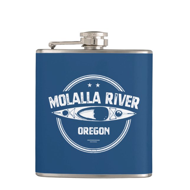 Flasques Molalla River Oregon Kayaking (Devant)