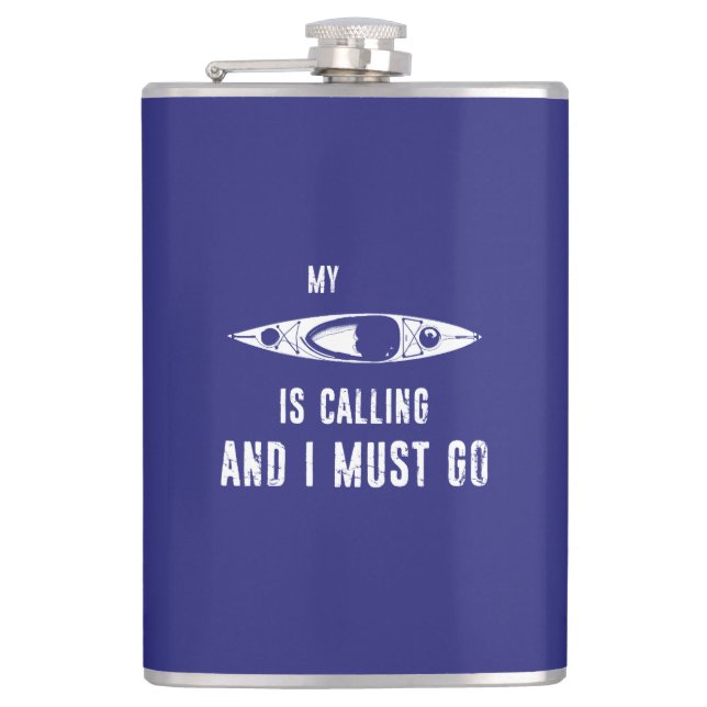 Flasques Mon Kayak Appelle Et Je Dois Y Aller (Devant)