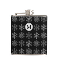 Monogramme Motif élégant pour cristaux de glace or