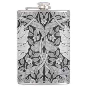Flasques Monotone gris Pimpernel, William Morris