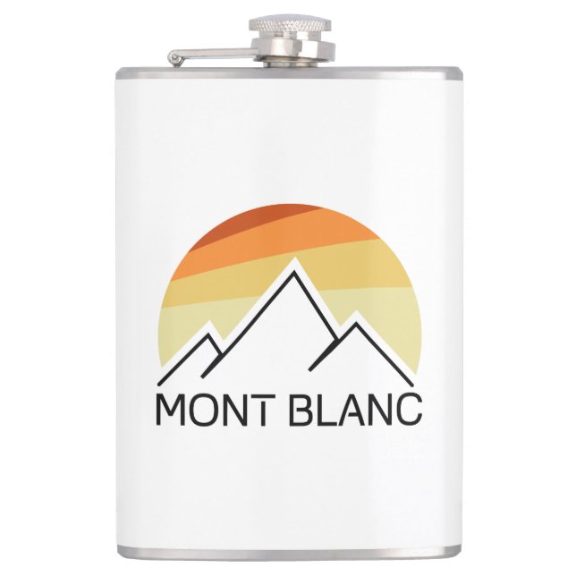 Flasques Mont Blanc France Rétro (Devant)