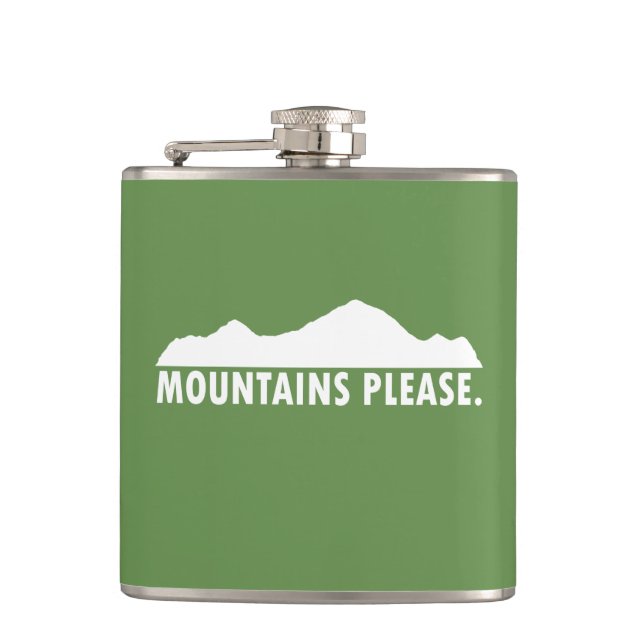 Flasques Montagnes s'il vous plaît (Devant)