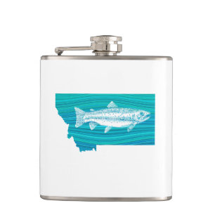 Flasques Montana Wave Fishing