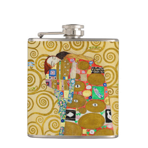 Flasques Mosaïque d'accomplissement de Klimt : Frise vintag