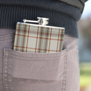 Flasques Motif à carreaux tartan Clan de mode Diana Dress