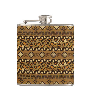 Flasques Motif africain de peau de guépard