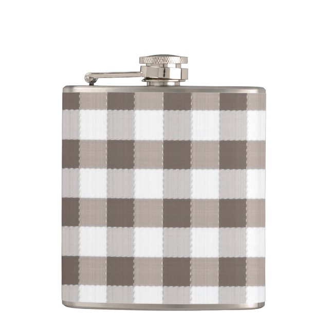 Flasques Motif Brown de nappe (Devant)