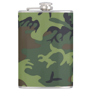 FLASQUES MOTIF CAMOFLAUGE