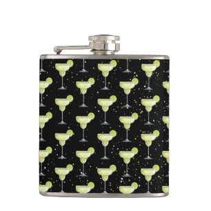 Flasques Motif de cocktail Margarita
