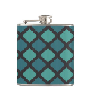 Flasques Motif de mosaïque dans le style arabe