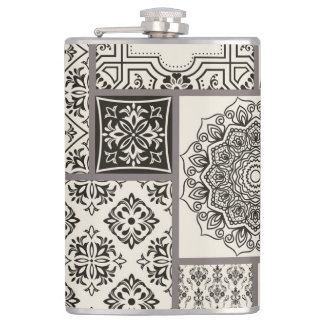 Flasques Motif de tuile islamique Majolica