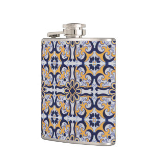 Flasques Motif en tuiles portugaises