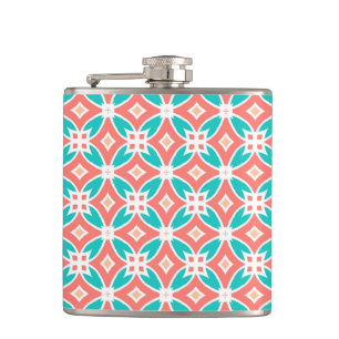 Flasques Motif ethnique multicolore