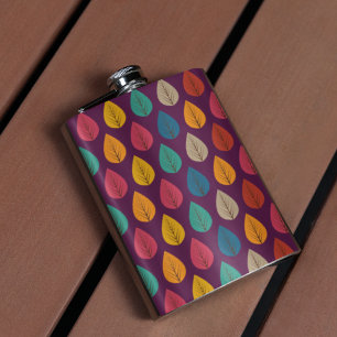 Flasques Motif Feuilles d'automne