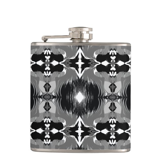 Flasques Motif Miroir Ombre  (Devant)
