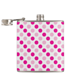 Flasques Motif pois rose