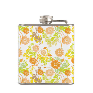 Flasques Motifs de la flore estivale