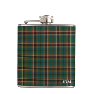 Flasques Murphy Tartan Monogramme Irlandais Plaid