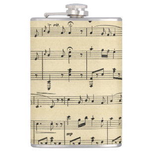 Flasques Musique Antique Sheet