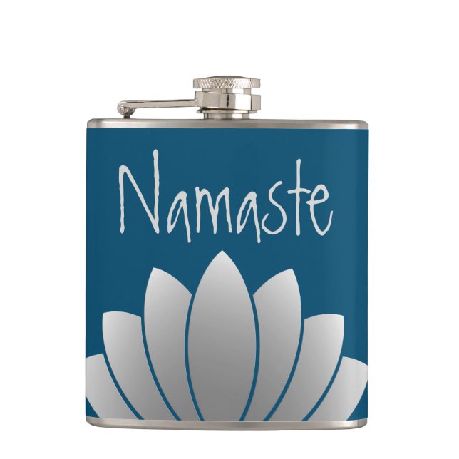 Flasques Namaste Modern Lotus Floral (Devant)