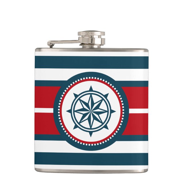 Flasques Nautical design (Devant)