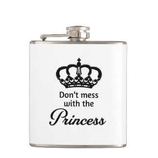 Flasques Ne salissez pas avec la princesse