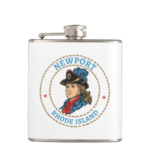 Flasques Newport Rhode Island Colonial