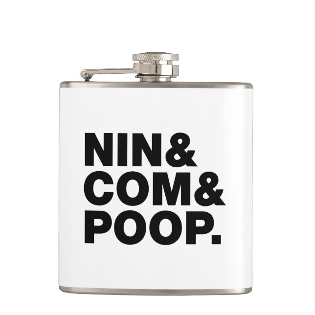 FLASQUES NIN & COM & POOP. (Devant)