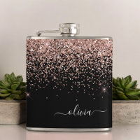Noir de rose rose noire Parties scintillant noire