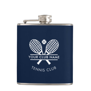 Flasques Nom de l'équipe du Country Club de Tennis Bleu Mar