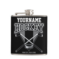 NOM Personnalisé Joueur de hockey Stick Puck Team