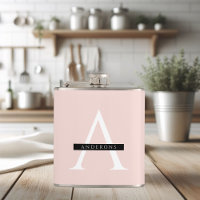 Nom personnel minimaliste Pastel Pink