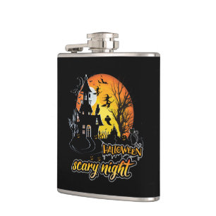Flasques Nuit d'Halloween effrayant
