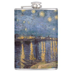Flasques Nuit étoilée sur le Rhône par Vincent Van Gogh