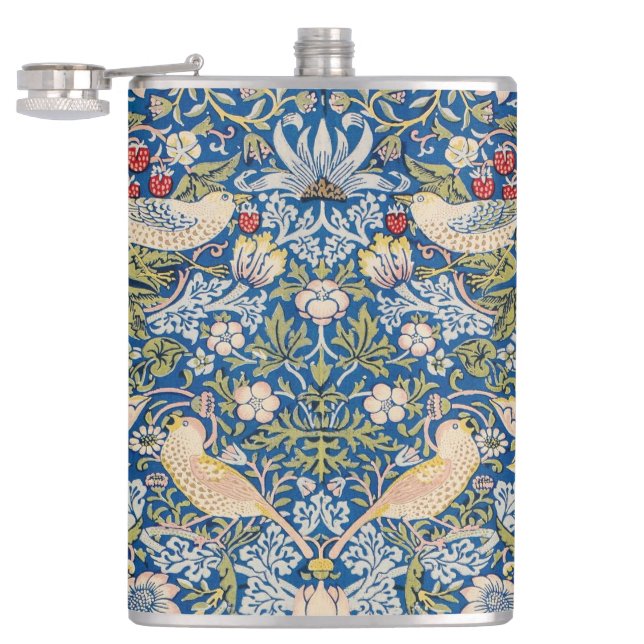 Flasques Oiseau Art Nouveau Design (Ouvert)